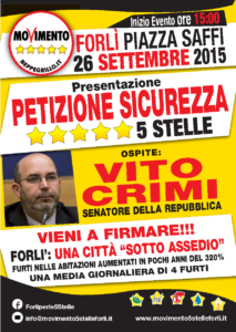 evento sicurezza vito crimi
