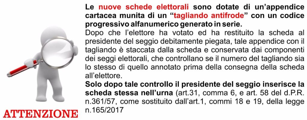 tagliando antifrode