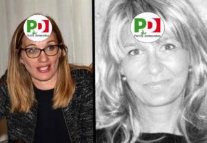 a sinistra l'assessore Francesca Gardini, a destra la cognata Serena Nesti